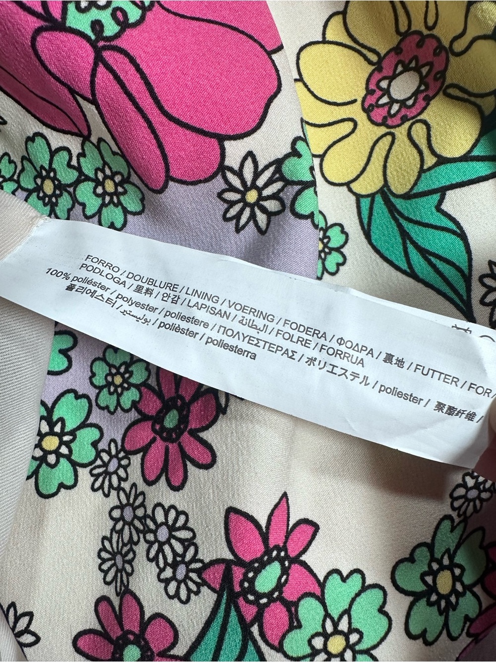 Zara • Pastel Colorful Only One Floral Tulip Hem Mini Skirt - Picture 8 of 11